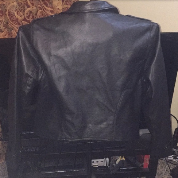 ❌SOLD❌               TORRID LEATHER MOTTJACKET - Picture 7 of 7